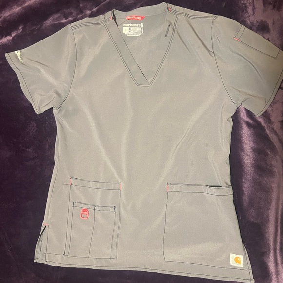 CARHARTT | Grey & Pink Scrub Set - Picture 7 of 15
